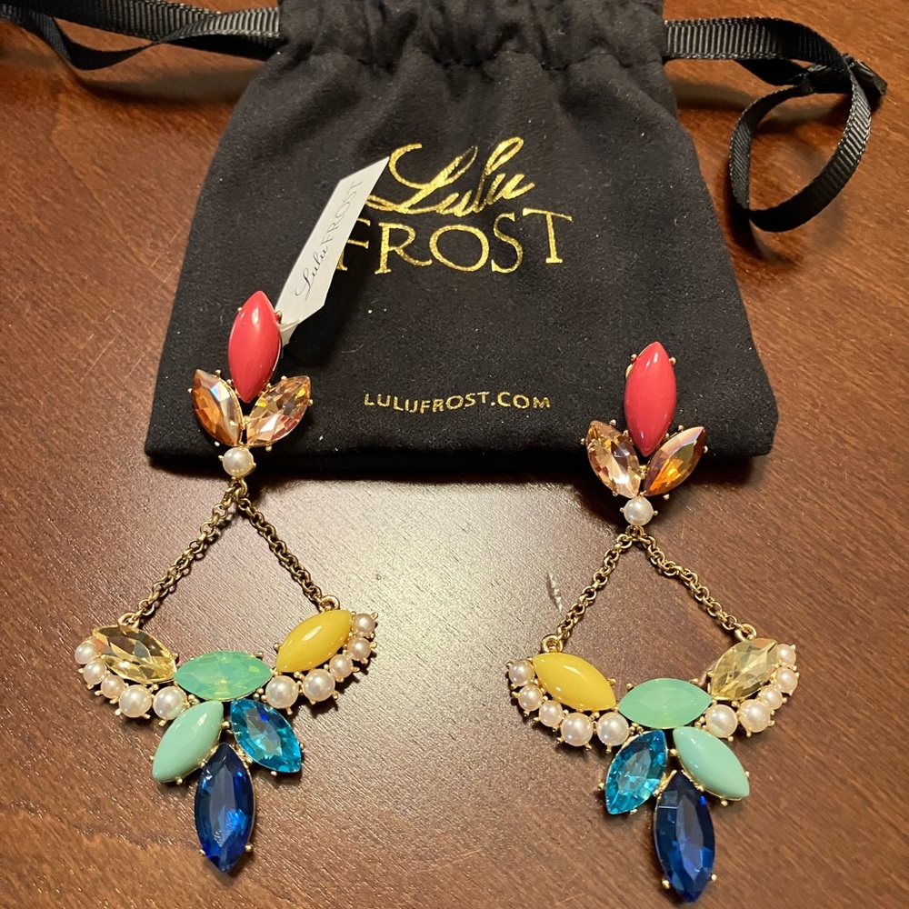 Lulu Frost Colorful Gemstone Earrings